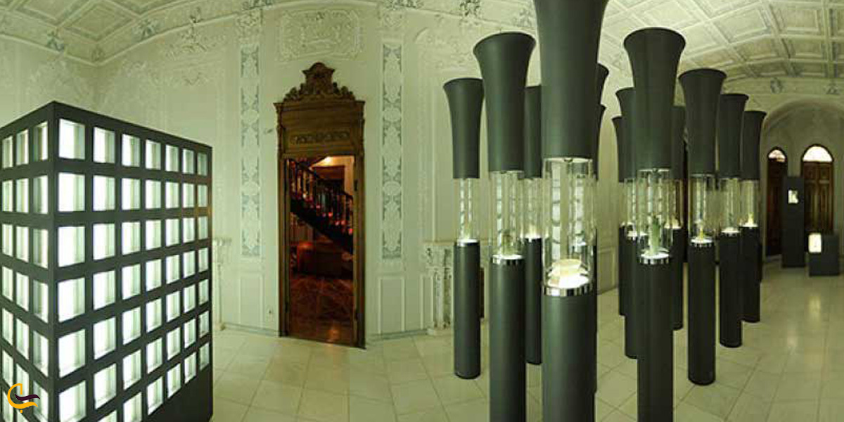 تصویری از آثار موجود درموزه آبگینه تهران