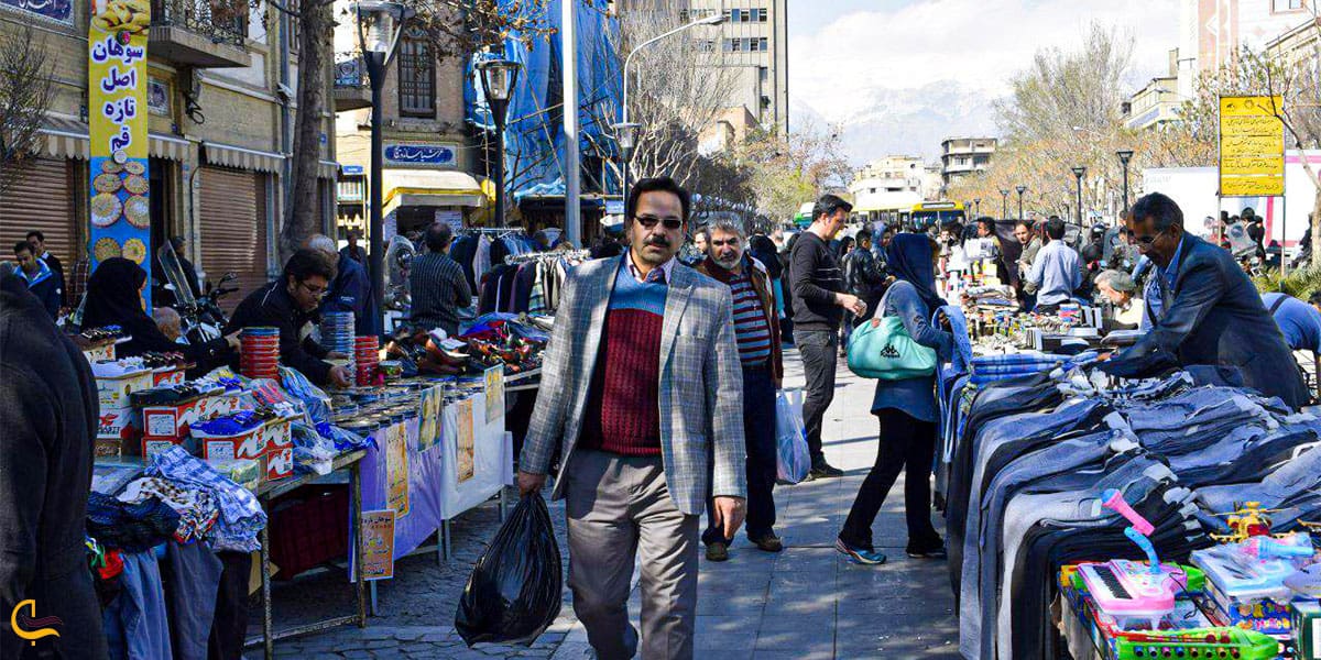 تصویری از خیابان پانزده خرداد