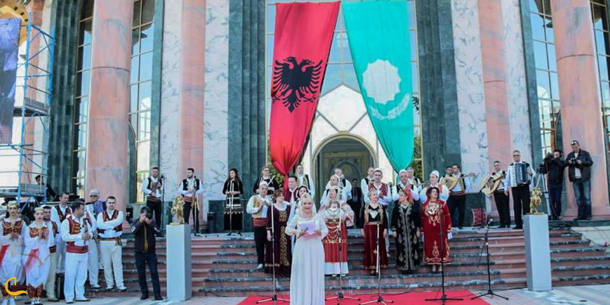 تصویری از مراسم نوروزی در آلبانی
