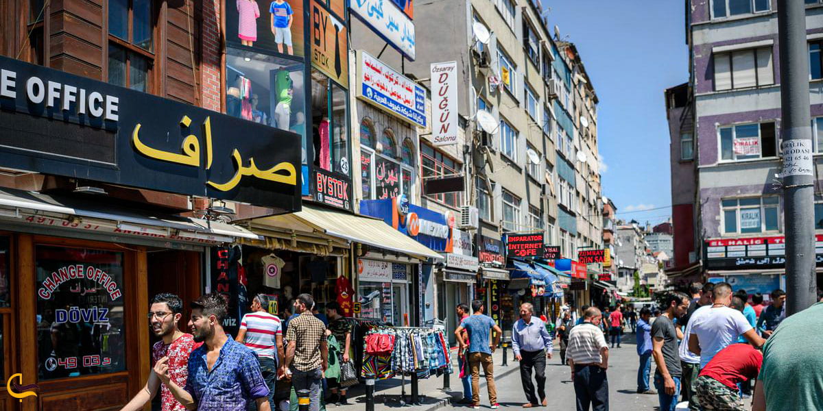 نمایی دیگر از محله فاتح استانبول