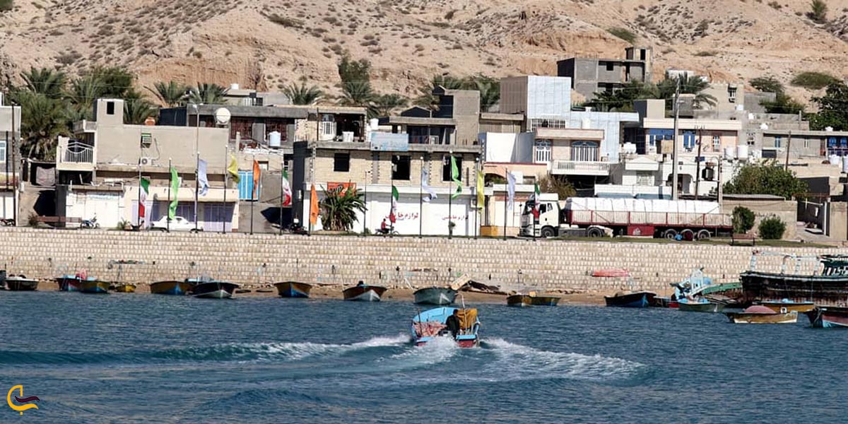 تصویری از بندر سریف بوشهر