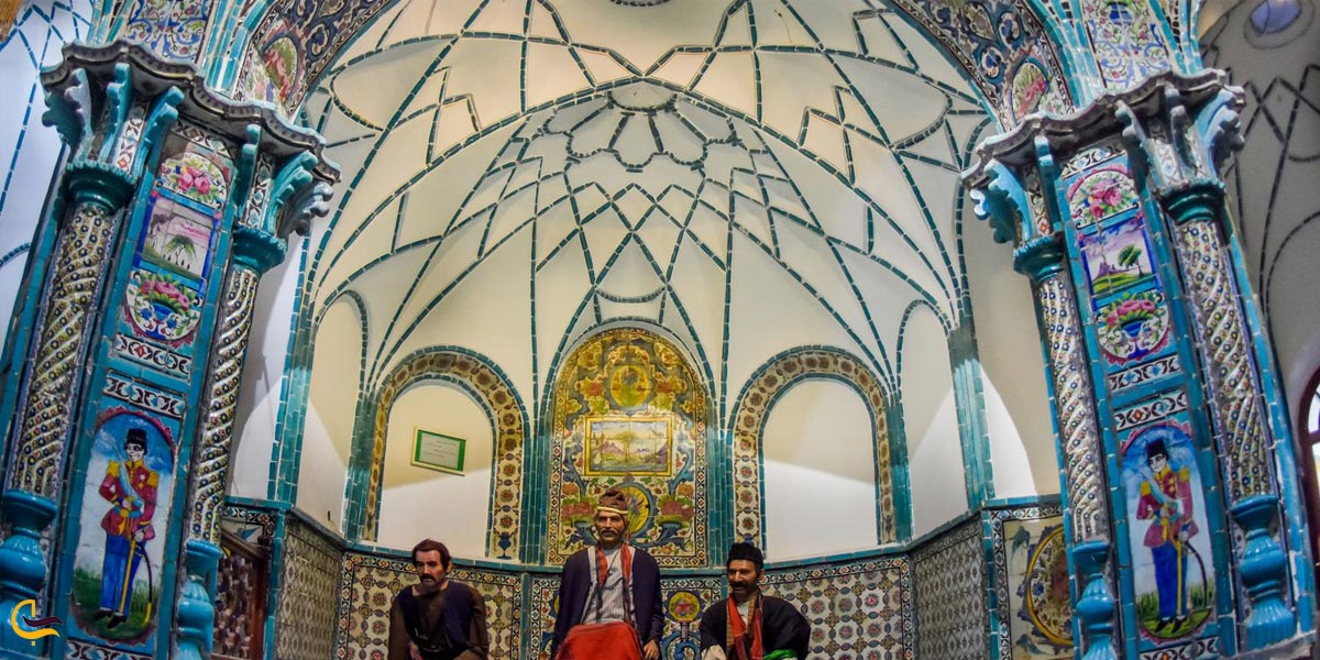 نمایی از حمام چهار فصل اراک