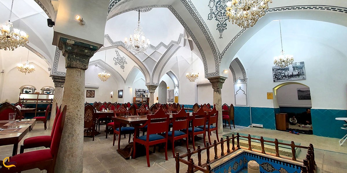 نمایی از حمام گپ خرم آباد