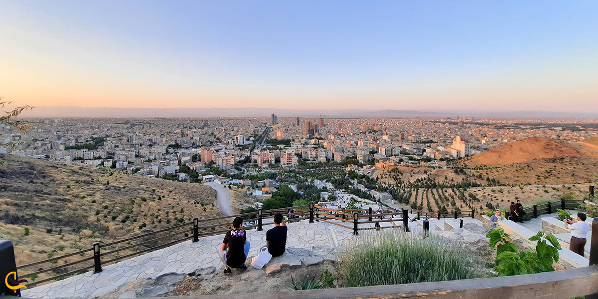 تصویر زیبا از پارک خورشید هفت تیر مشهد