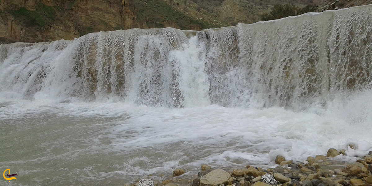 تصویر زیبا از آبشار سرطاف ایلام