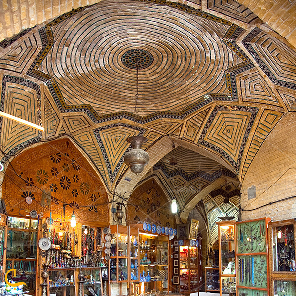 تصویر زیبا از چهارسوق بازار وکیل شیراز