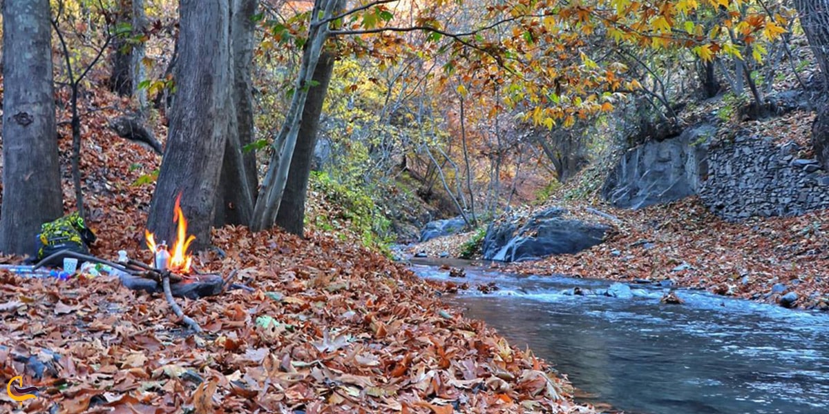 تصویر زیبا از روستای جاغرق مشهد