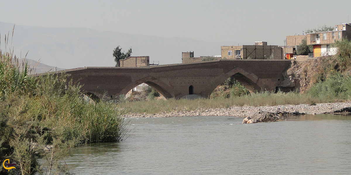 تصویر زیبا از پل خشتی لوشان قزوین