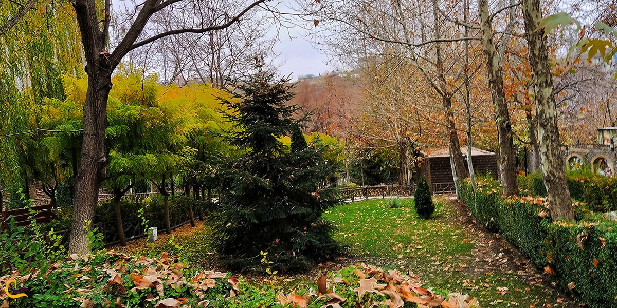 تصویر زیبا از باغ پونه مشهد