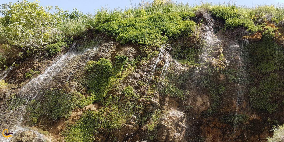 آبشار های زیبای آسیاب خرابه شهرستان جلفا