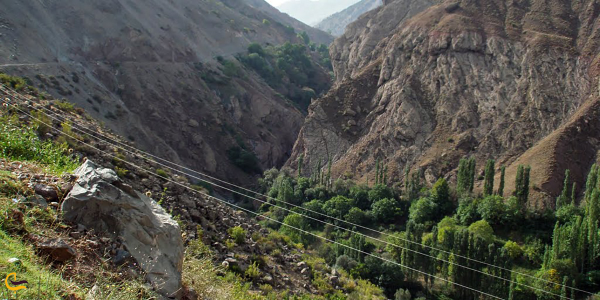 آب و هوای دره ی نینه رود قزوین