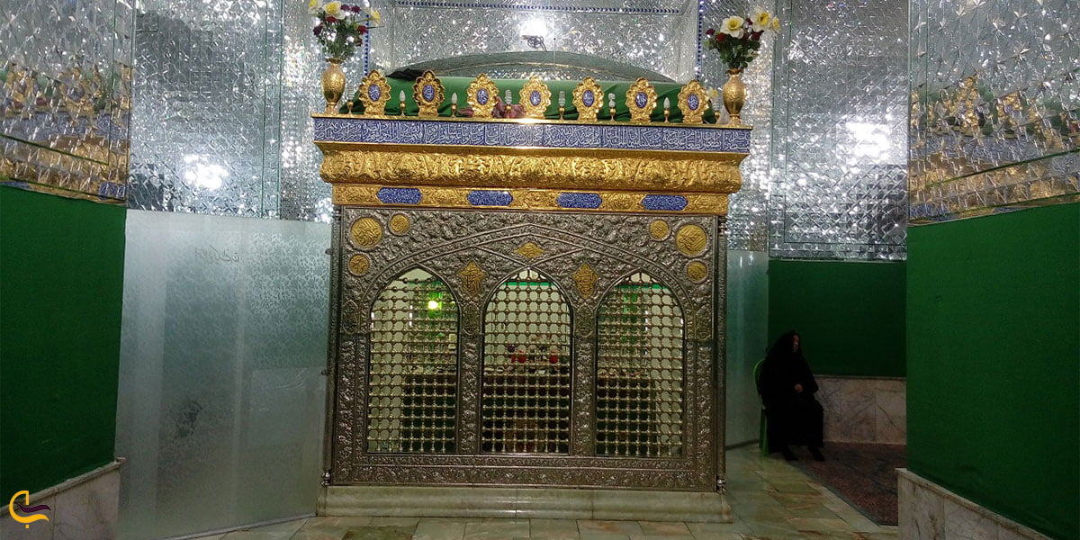 نمایی از امامزاده بی بی گوهر