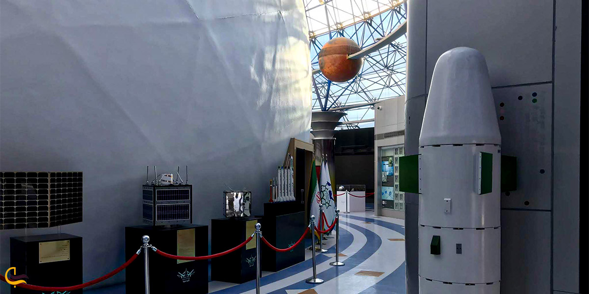 نمایی از طراحی داخلی گنبد مینا