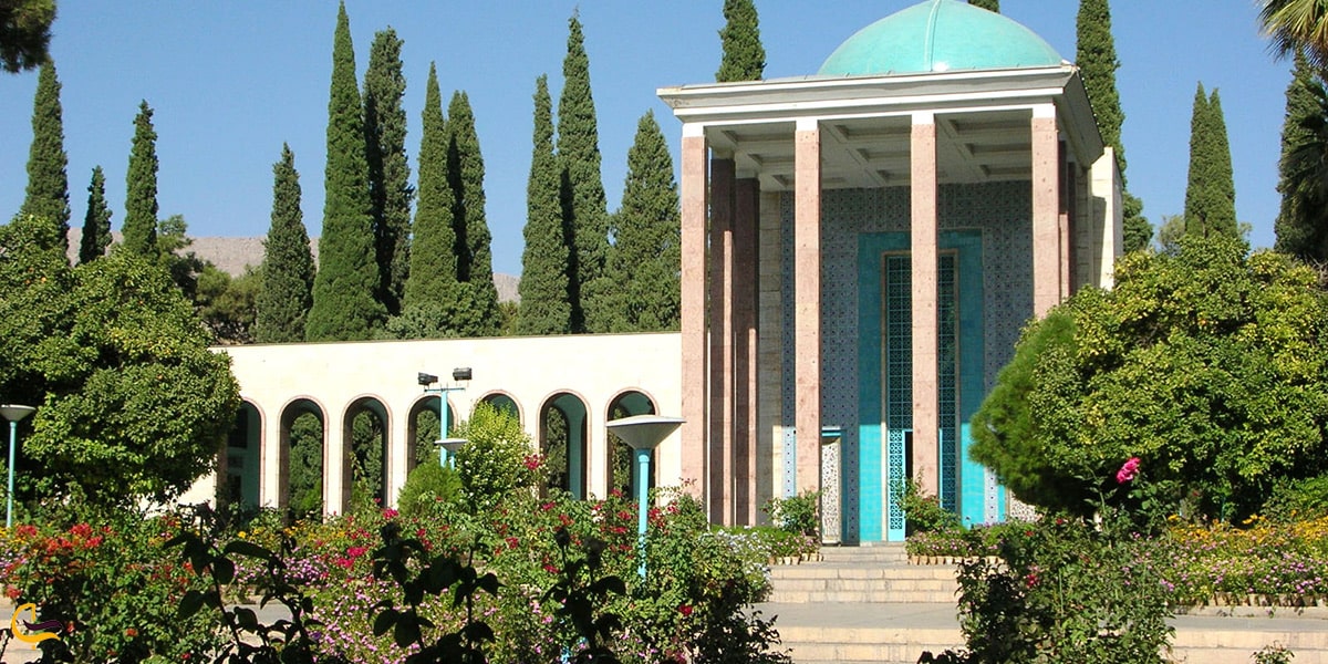 معرفی سعدیه آرامگاه سعدی شاعر شیرازی