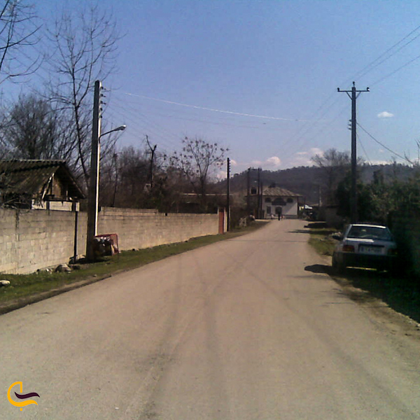 تصویری از داخل روستای خانوانه فومن