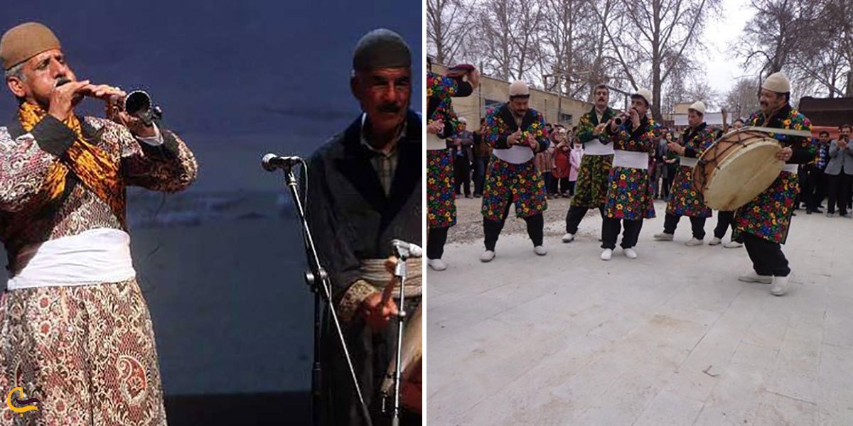 تصویری از موسیقی محلی لرستان