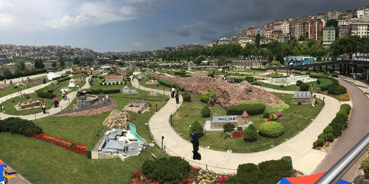 نمایی از پارک مینیاتورک