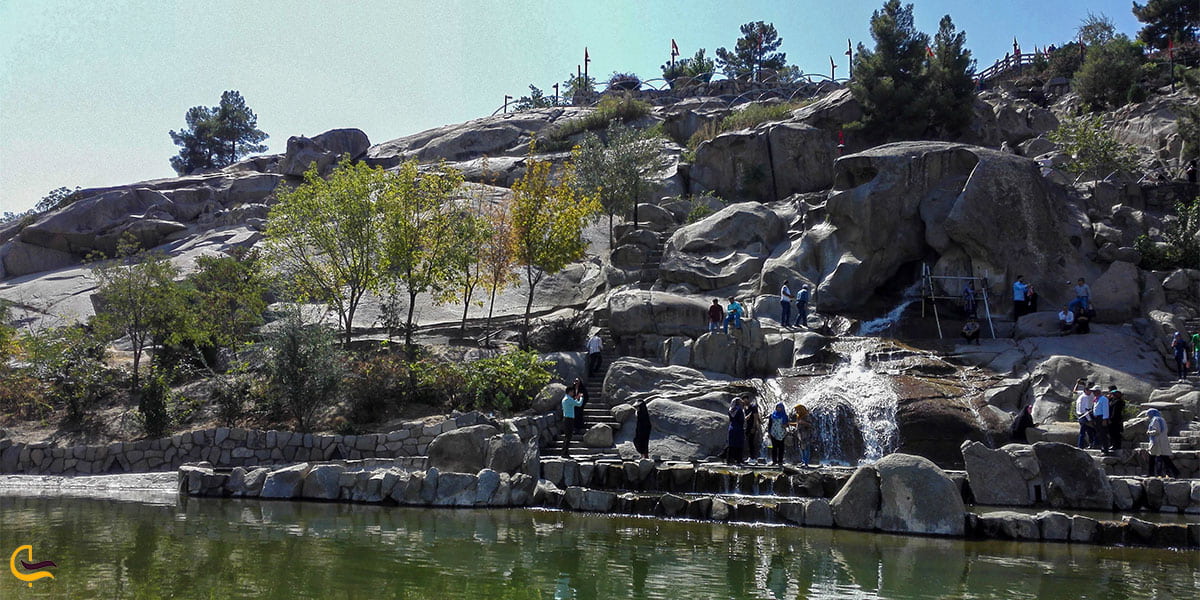 نمایی از بوستان کوهسنگی