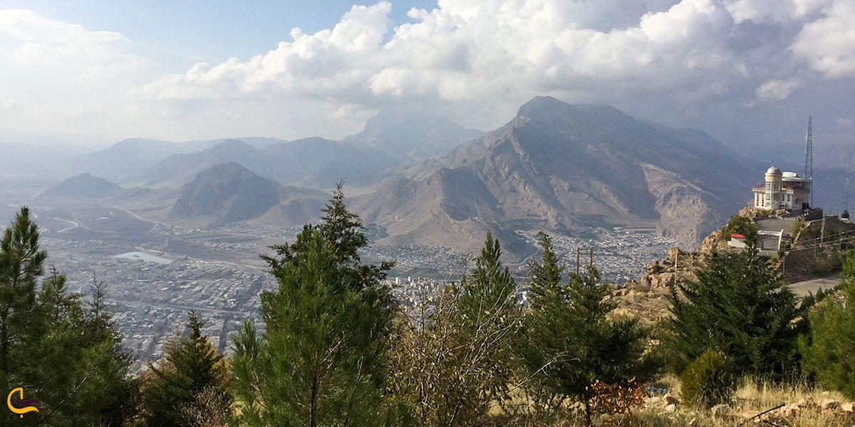 نمایی از طبیعت خرم آباد در لرستان