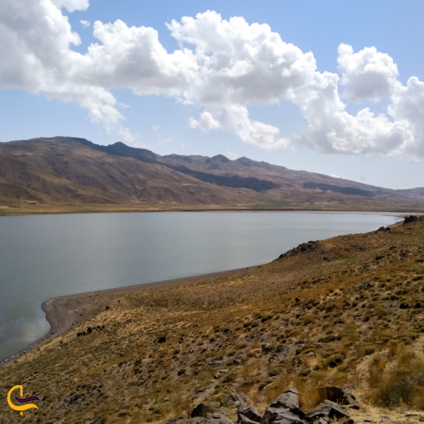 نمایی از دریاچه نئور اردبیل