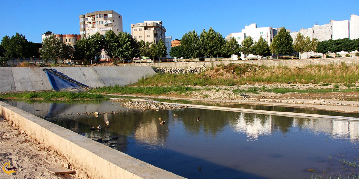 تصویر رودخانه نکا 