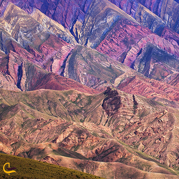 تصویر کوه های رنگی هورنوکال آرژانتین