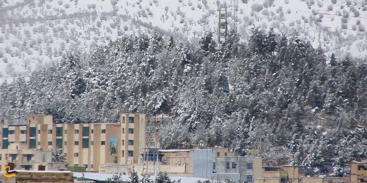 تپه خرگوشان ایلام در فصل زمستان