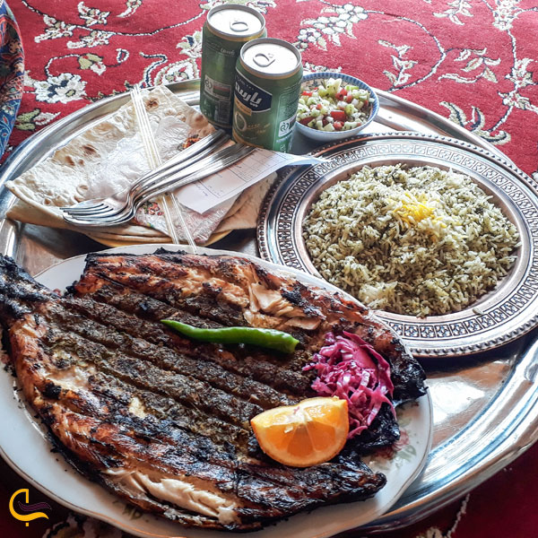تصویری از غذای لذیذ رستوران مضیف حاج عبدالله خرمشهر