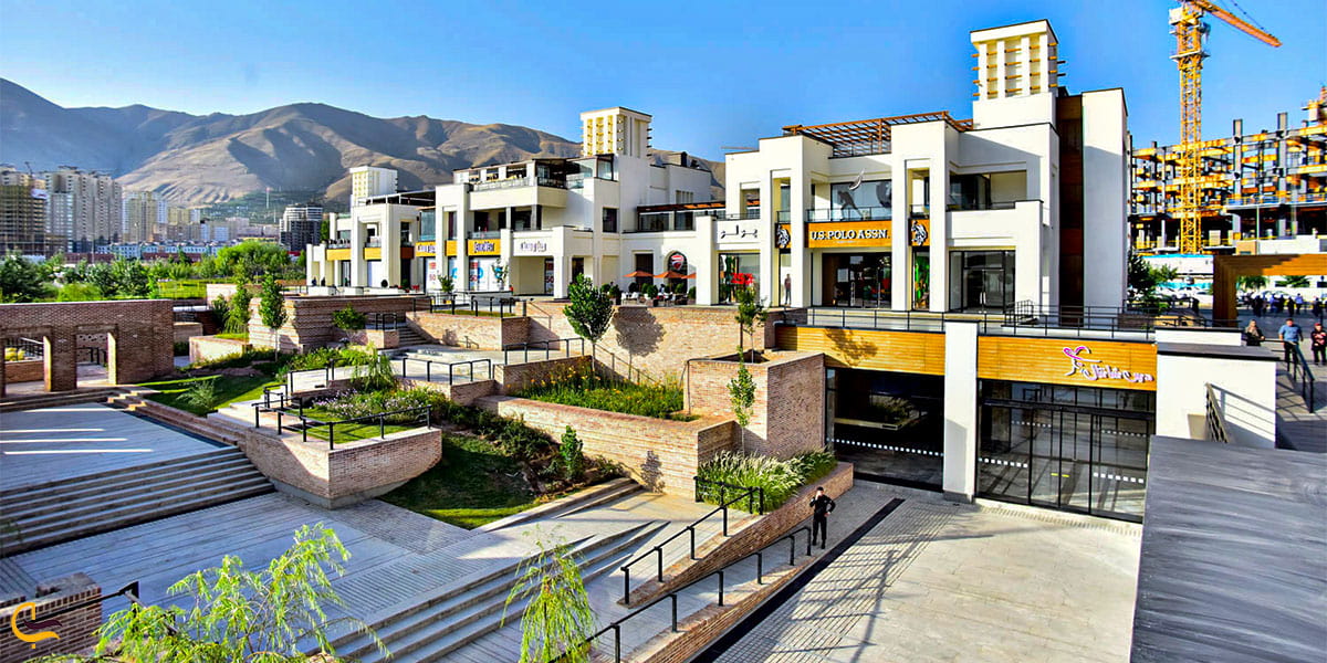 نمایی از رستوران‌های بام لند