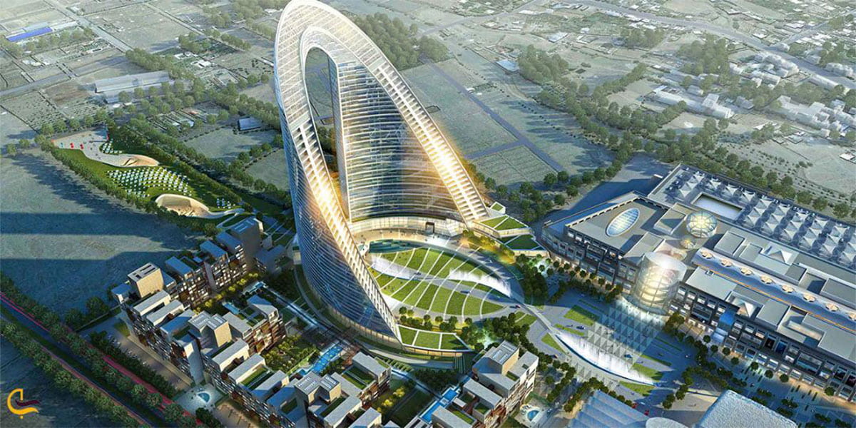 نمایی از پدیده شاندیز مشهد