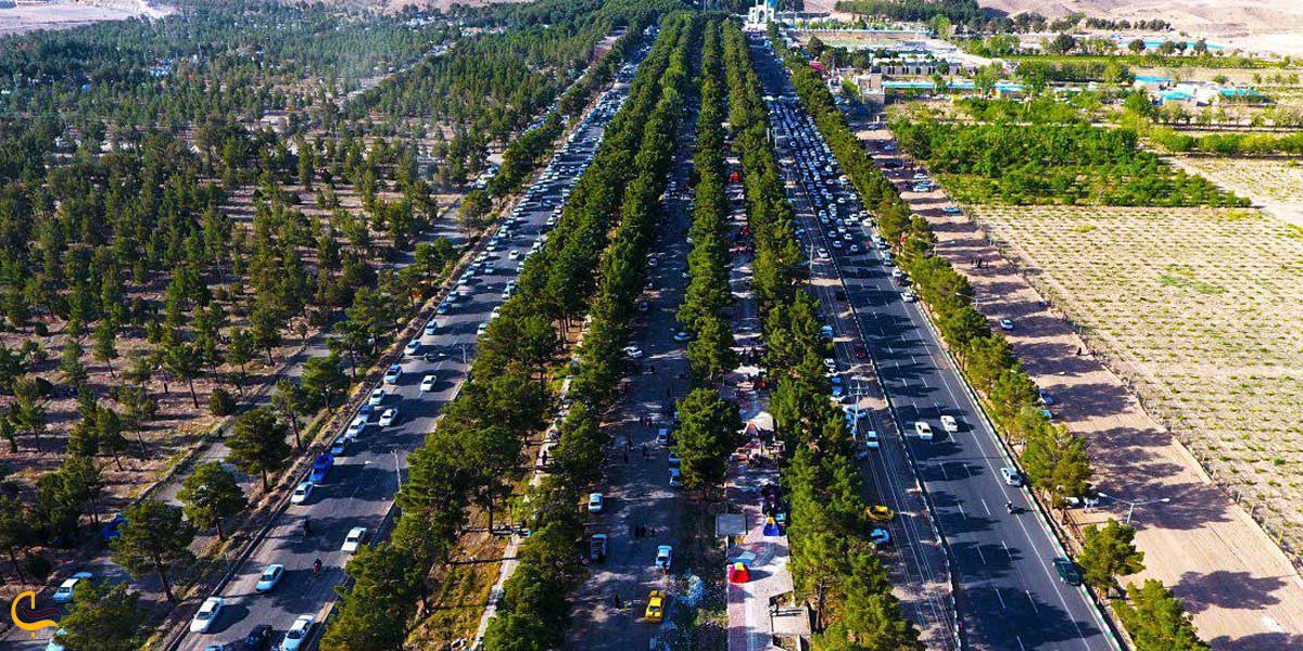 تصویری از خیابان کاشمر