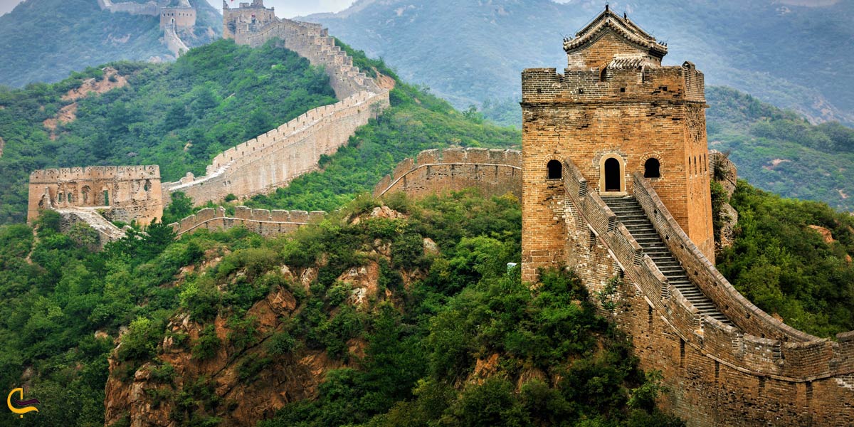 تصویری از دیوار بزرگ چین