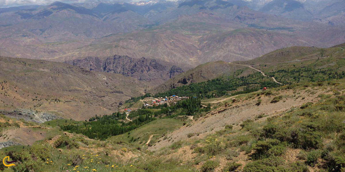 طبیعت کوهستانی و زیبای شهر قزوین