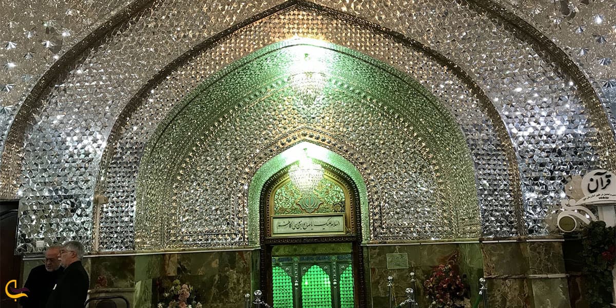 نمایی از مقبره امامزاده صالح