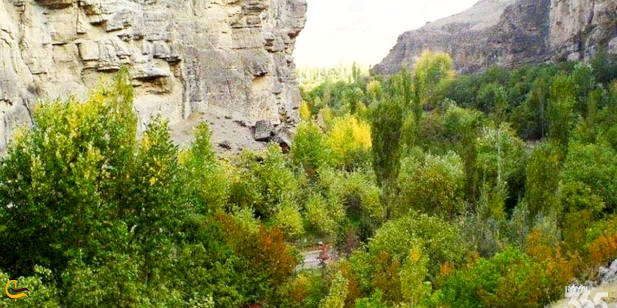 نمایی از روستای اندرخ مشهد