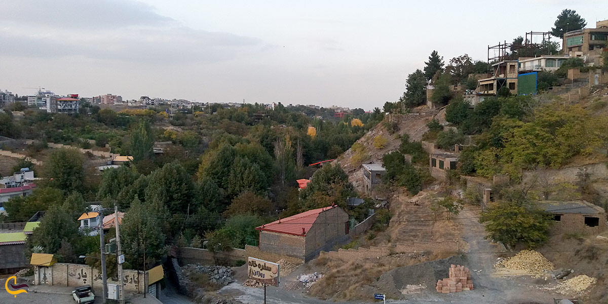 تصویری از روستای گلستان مشهد