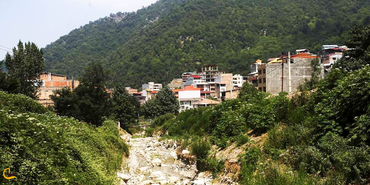 نمایی از روستای گلستان مشهد