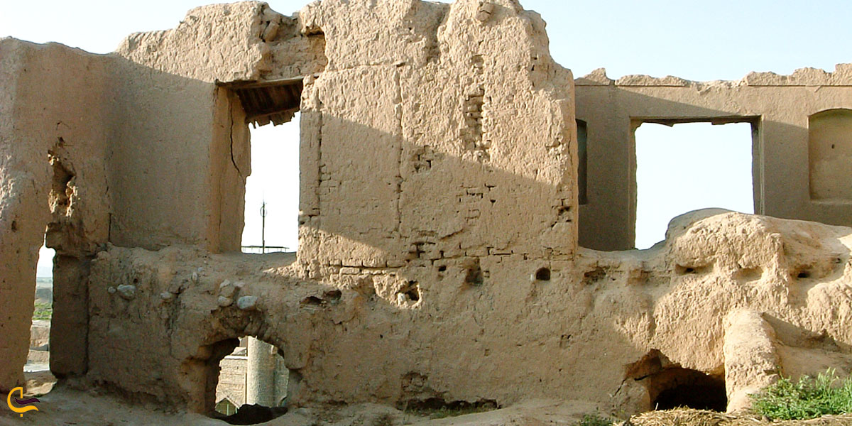 تصویری از خانه های قدیمی روستای پاژ مشهد