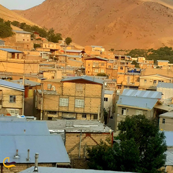 تصویری از خانه های روستایی ونایی استان لرستان