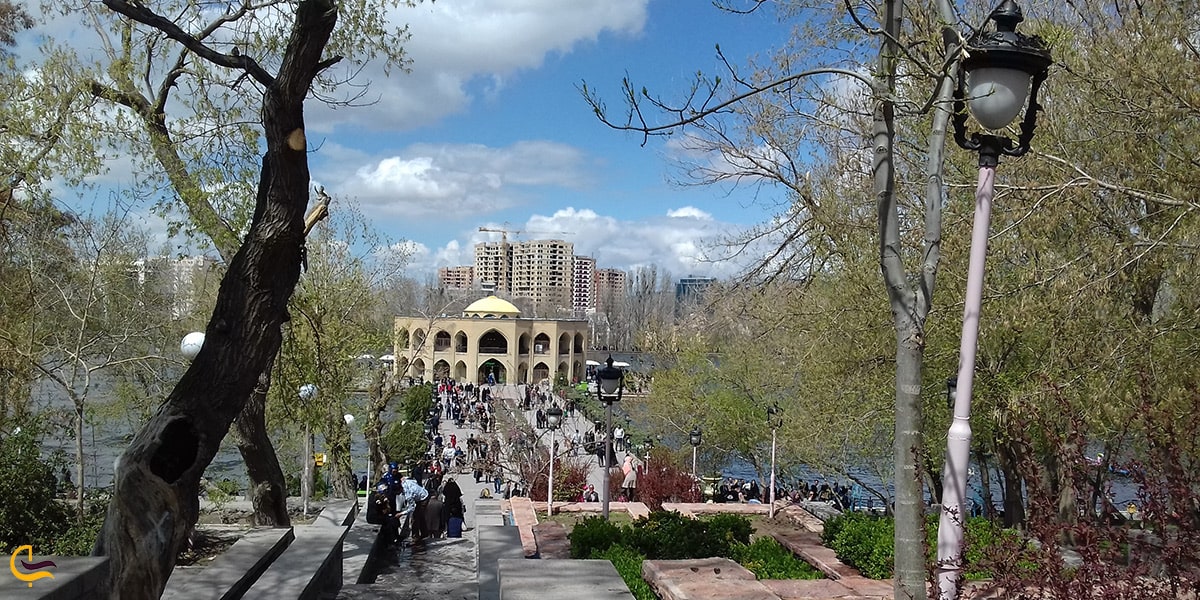 بازدید از پارک و عمارت ائل گلی تبریز