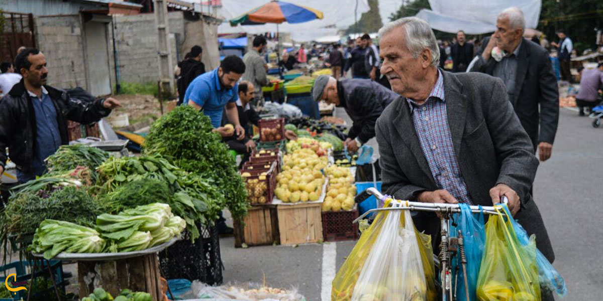 تصویری از سه شنبه بازار فومن