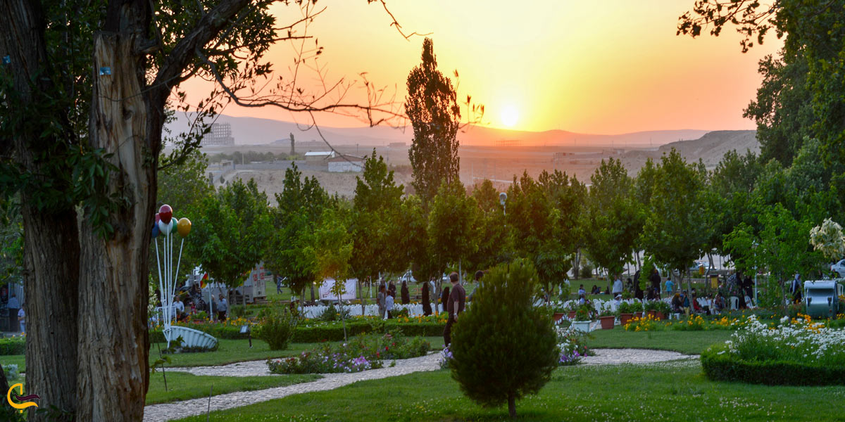نمایی از پارک بشقارداش بجنورد