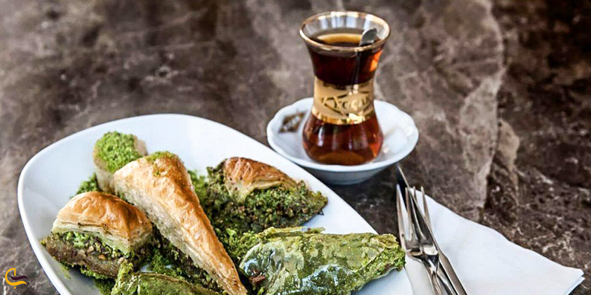 تصویری از باقلوای خوشمزه استانبول