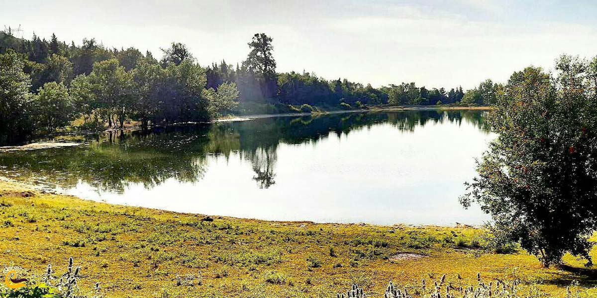 تصویری از دریاچه ماهان آمل