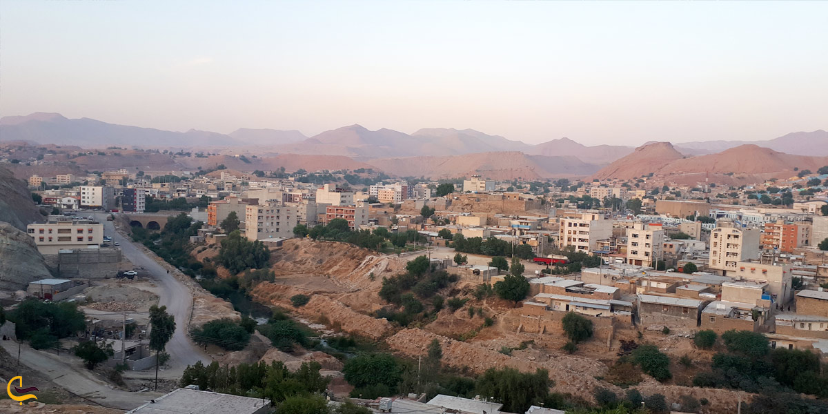 تصویری از شهر مسجد سلیمان