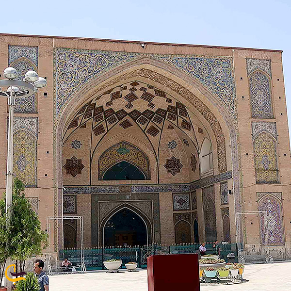نمایی از مسجد جامع تهران