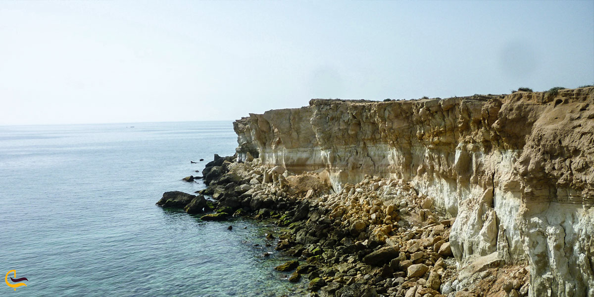 تصویری از ساحل نایبند خلیج فارس