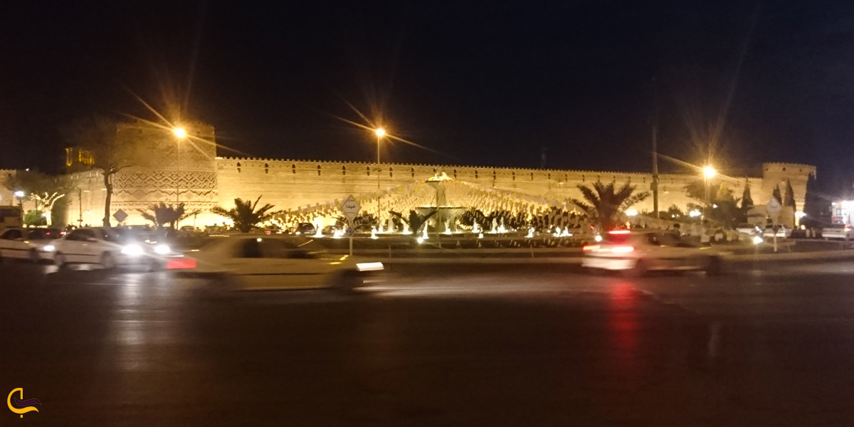 تصویری از ارگ کریم خان زند در شیراز