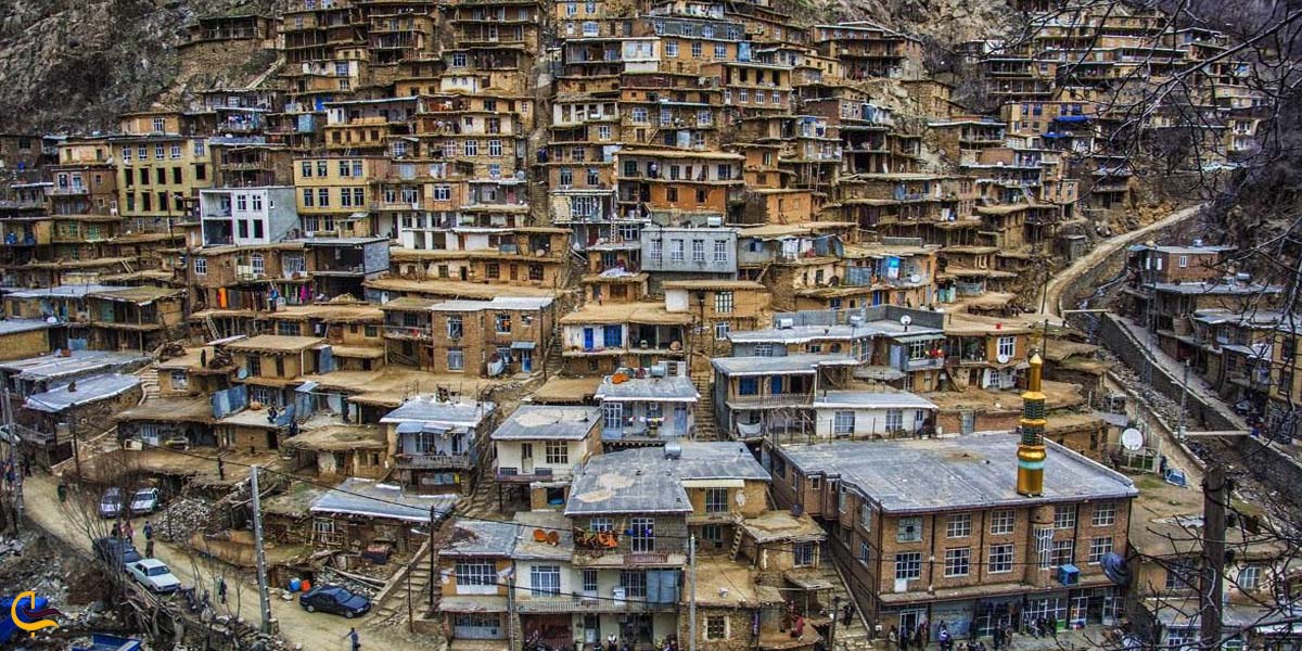 تصویری از خانه های آستانه اشرفیه