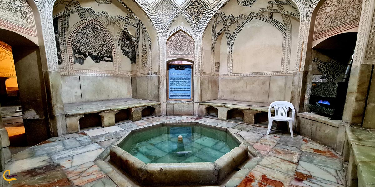 تصویری از حمام ارگ کریم خان زند